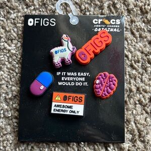 Figs Jibbitz Charms Set - Multicolor